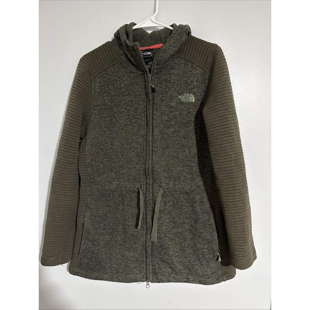 The North Face Women’s Jacket Zip Hoodie Size L Green